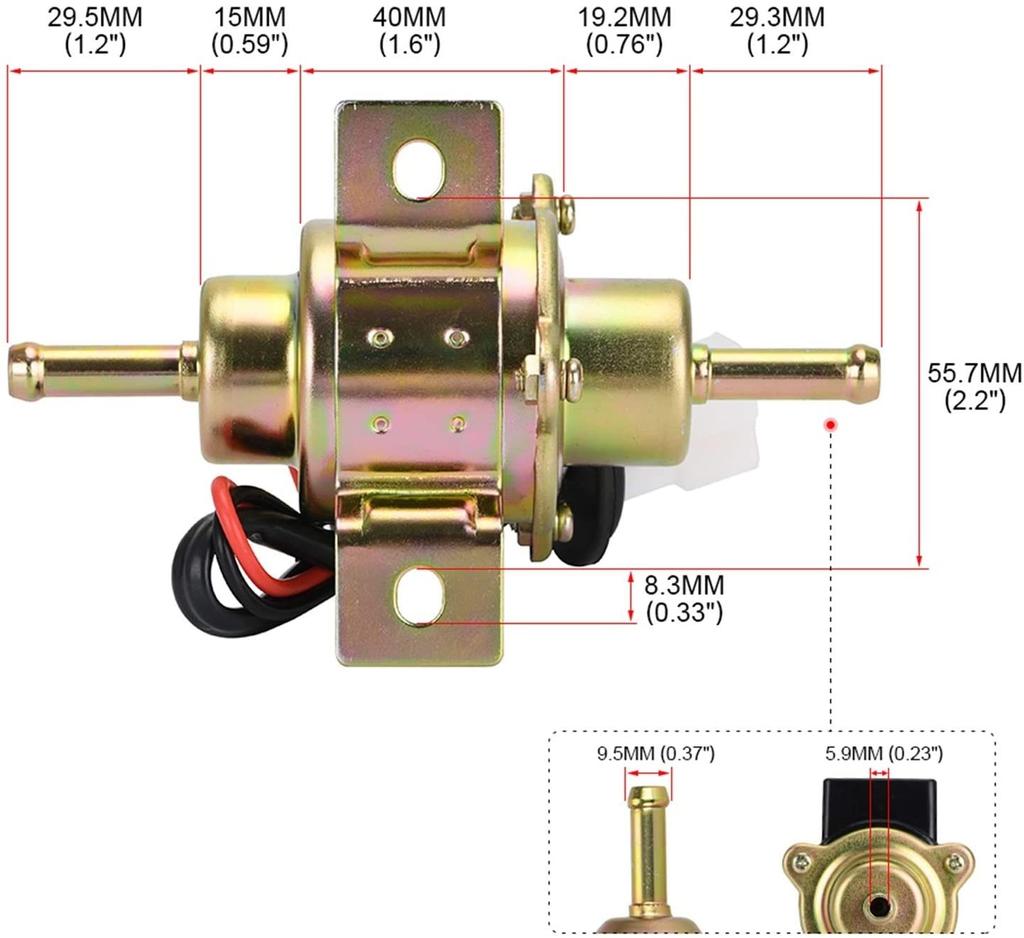Universelle elektrische Kraftstoffpumpe für Autos, Diesel, Benzin, 12 V, EP500-0, 035000-0460, 12585-52030, 1258552031, EP500, FP-1010-G
