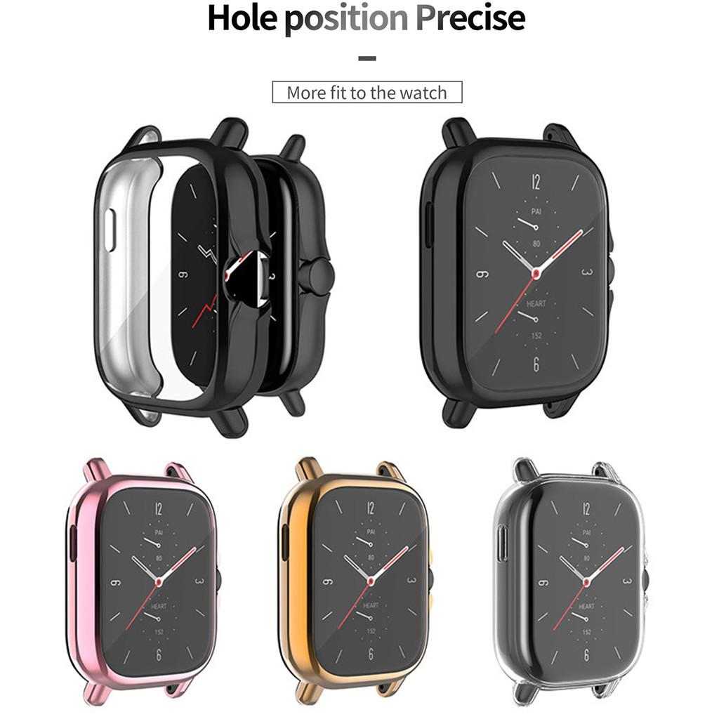 Smartwatch voor Behuizing voor Huami Amazfit GTS2 Krasbestendige TPU Beschermer voor S
