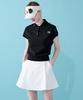 Cream Golf Tuck Flare Skirt
