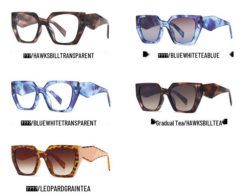 European & American Style Modern Charm Sunglasses with UV400 Protection