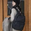 Camilla de Amour Stilvoller Rucksack für Damen, Leicht, Perfekt für Pendeln und Schule, Größe 5-134 (Schwarz mit schwarzer Hardware)