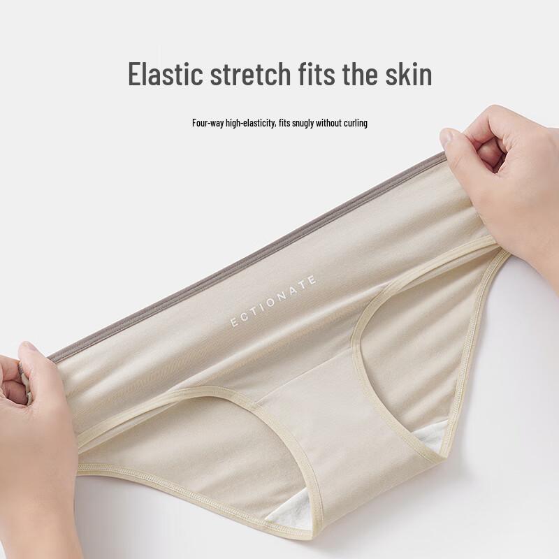 Christies Women's Seamless Modal Cotton Mid-Waist Panties (4-Pack)