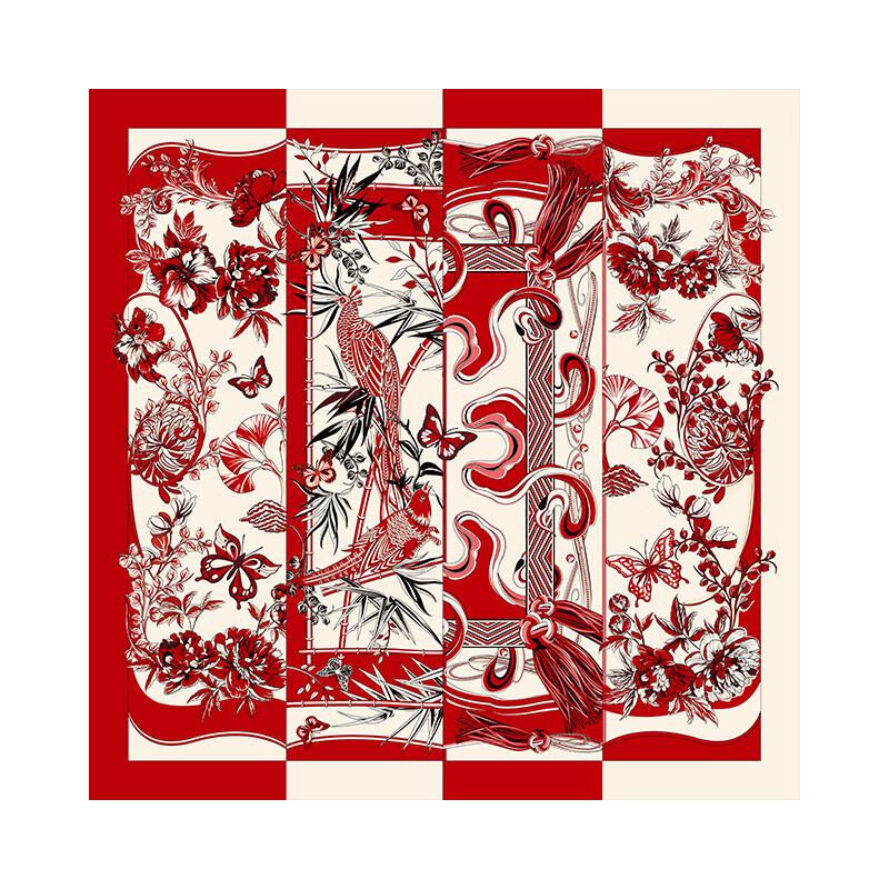 Wanshili Heartbeat Scarf and Tie Set