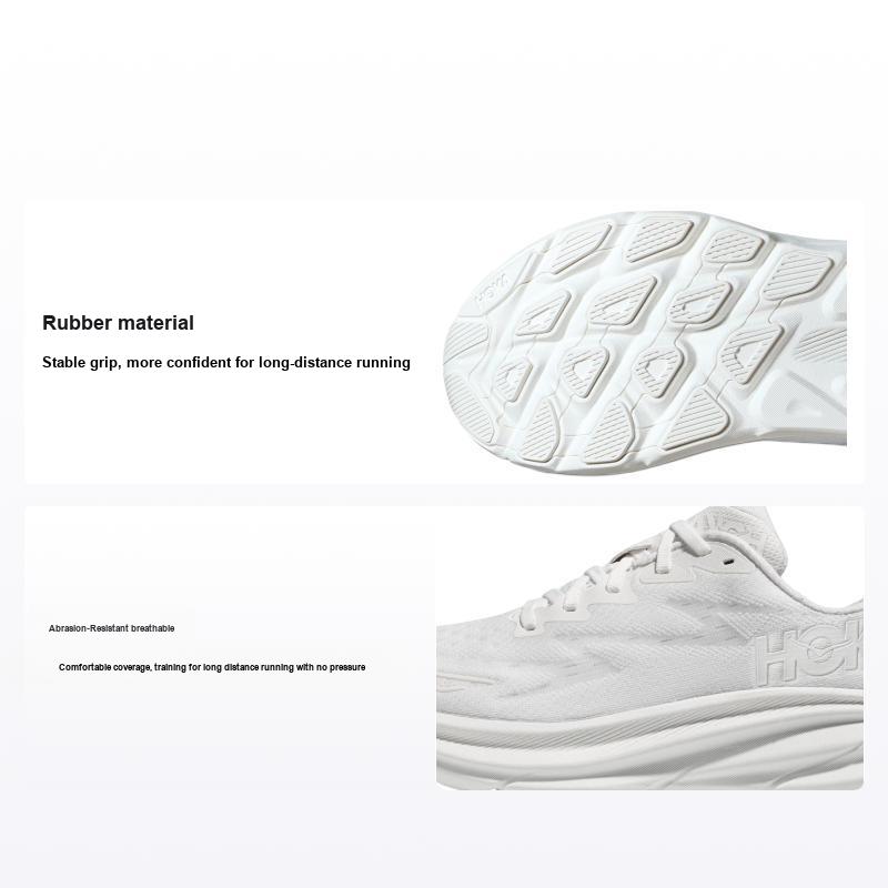 HOKA Clifton 9 Triple White Женские кроссовки 1127896-WWH 44