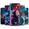 Neon Motorcycle Biker Case For Huawei Nova 3i 8i 11i 11 Pro 9 10 SE 5T Y60 Y61 Y70 Y90 Y91 P20 P30 P40 Lite Cover