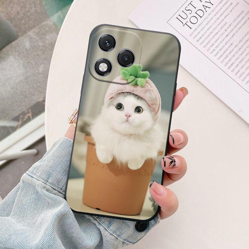 For Honor 400 Lite Case Black Silicon Soft TPU Phone Cases for Honor 400 Lite 5G Protective Back Shells Coque ABR-NX1 400 Lite
