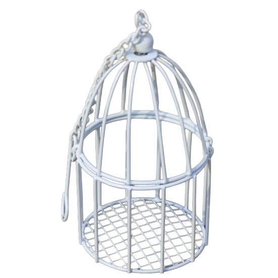 Yousheng Miniature Birdcage Ornaments, Decorative Mini Birdcage Figurine, Cute Garden Succulents Pot Decor Tea Banquet