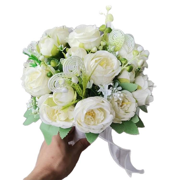 Koreanischer Waldstil Braut-Handstrauß für Hochzeit oder Foto-Requisiten