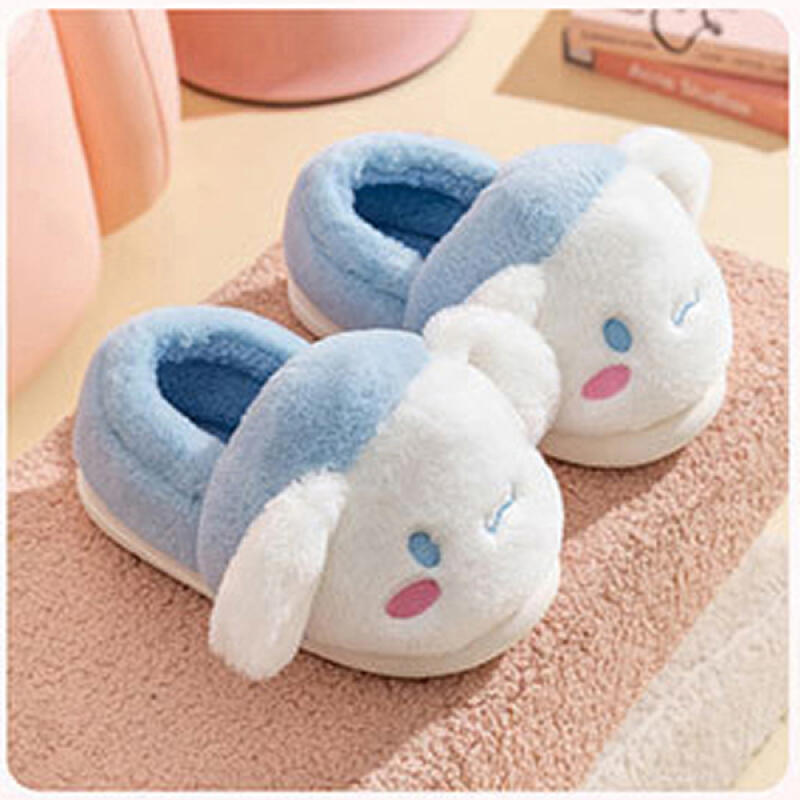 Cinnamoroll 3D Ear Fur Slippers Living Room Slippers C40673