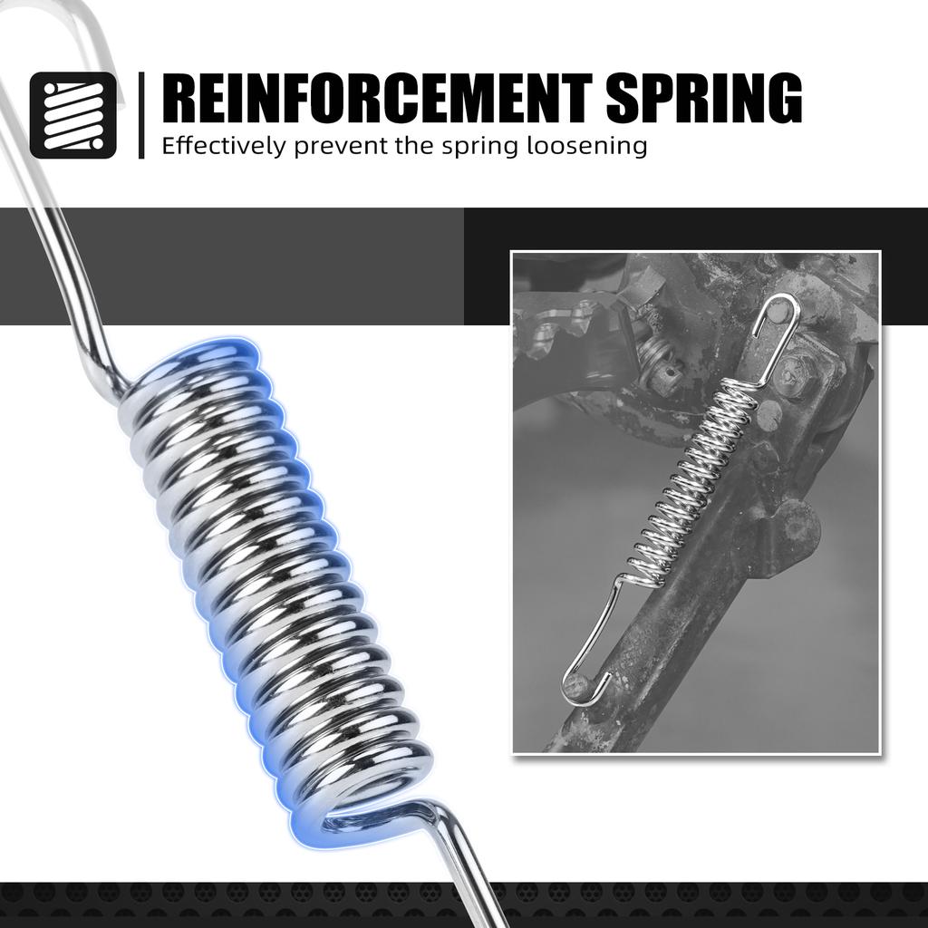 NICECNC 2000-2024 For Suzuki DRZ400SM DRZ400S DRZ400E DRZ400 Side Stand Kickstand Spring Steel DR-Z 400 E S SM 2023 2022 2021