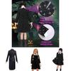 Wednesday Addams School Uniform Girls Kids Dress Cosplay Halloween Xmas Party