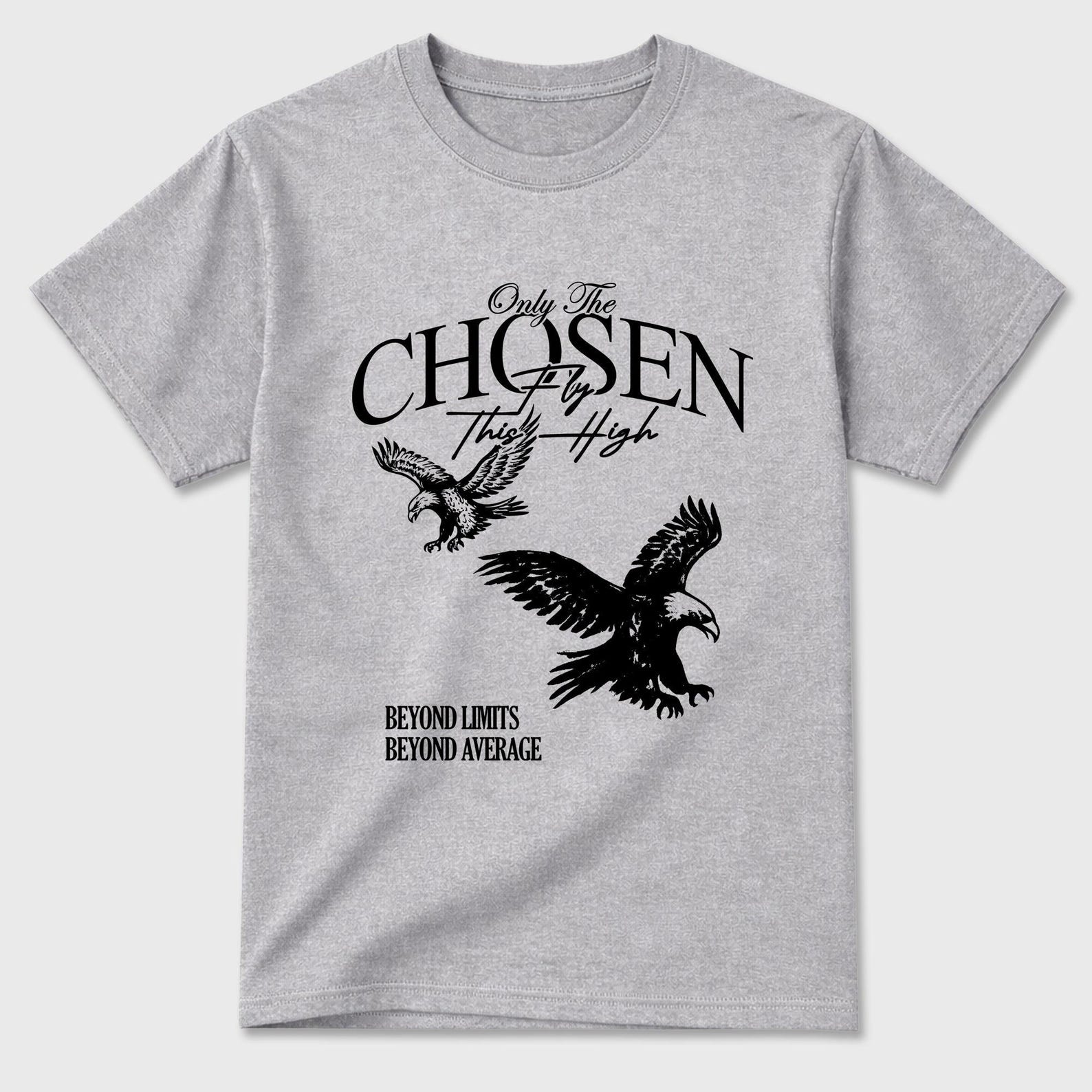 Only The Chosen Fly This High graphic tee. Streetwear Brand Graphic T-Shirt. AJ6 Cap and Gown 4XL