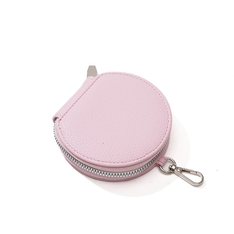 Korean Style Women's Multifunctional Coin Purse & Key Ring - Cute Round Pouch 2025