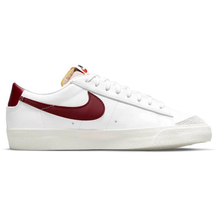 New Nike Blazer Low 77 White Team Red Women's DC4769-104