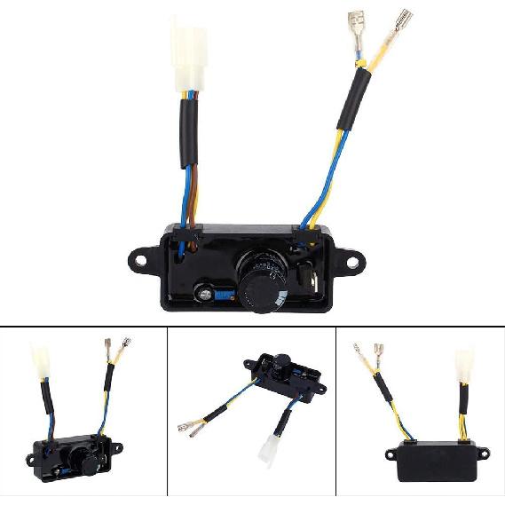 AVR Voltage Regulator Rectifier Single Phase Electric Start Generator AVR Automatic For 2KW-3KW Gasoline Generator