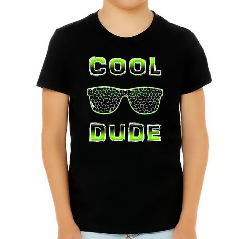 Buy Green Cool Dude Shirts For Boys Perfect Men Men Plus Size ONeck