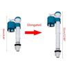 Silent Water Saving Toilet Fill Valve with Adjustable Water Level for G12 Bottom Inlet Cistern with Convenient Installation