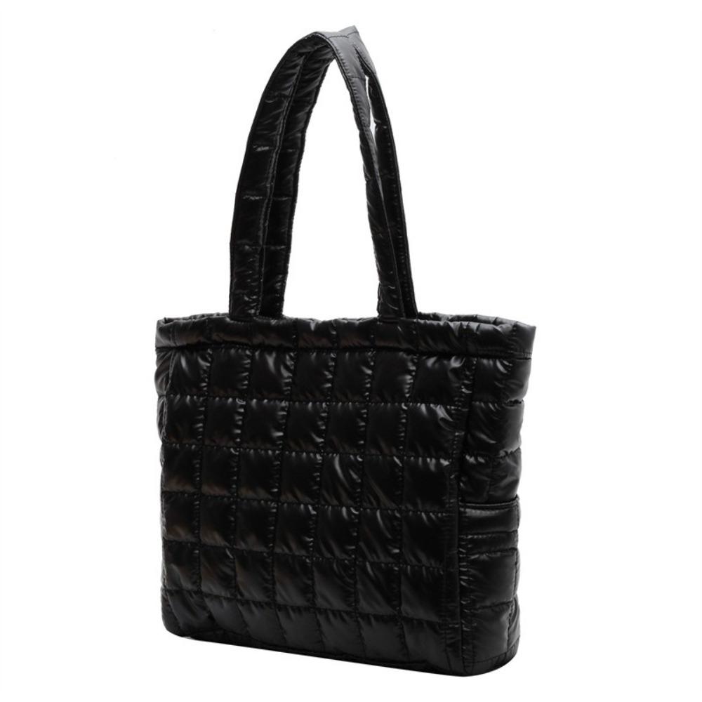 

Корейский стиль стеганая сумка-тоут с пуховой подкладкой Space Cotton Handbag Cloud сумка через плечо для покупок