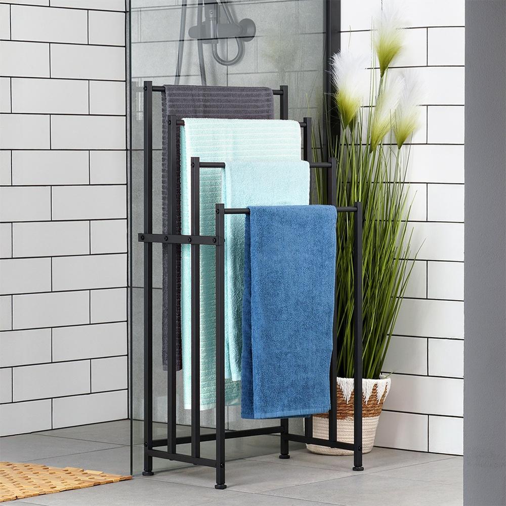 Floor Standing Clothes Towel Hanger Rack XL