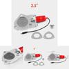 Premium Qualität 2,5"/3" Elektrische Auspuffklappe mit Fernbedienung Ventilmotor für Universelle Passform