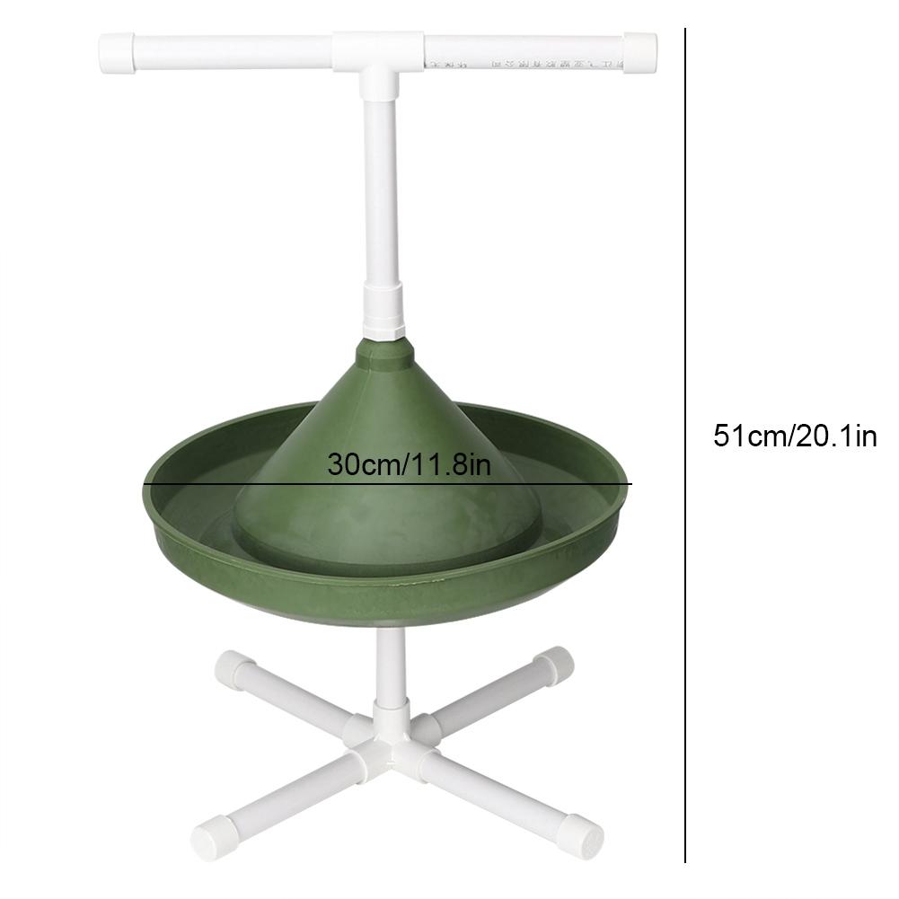 Multifunction Folding Bird Parrot Stand Bracket Feeding Bowl Shower Perch Toytype 1
