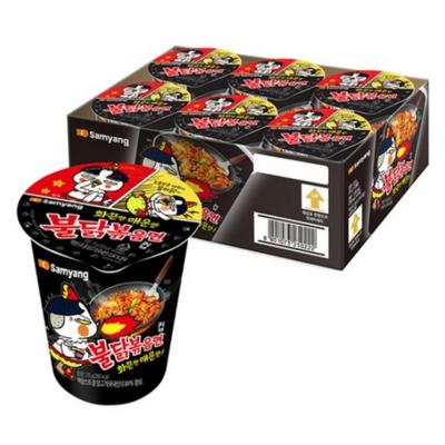 Samyang BULDAK Hot/Fire Chicken Stir-Fried Ramyun Σε Μικρό Κύπελλο 105γρ. x 6 Τεμ.
