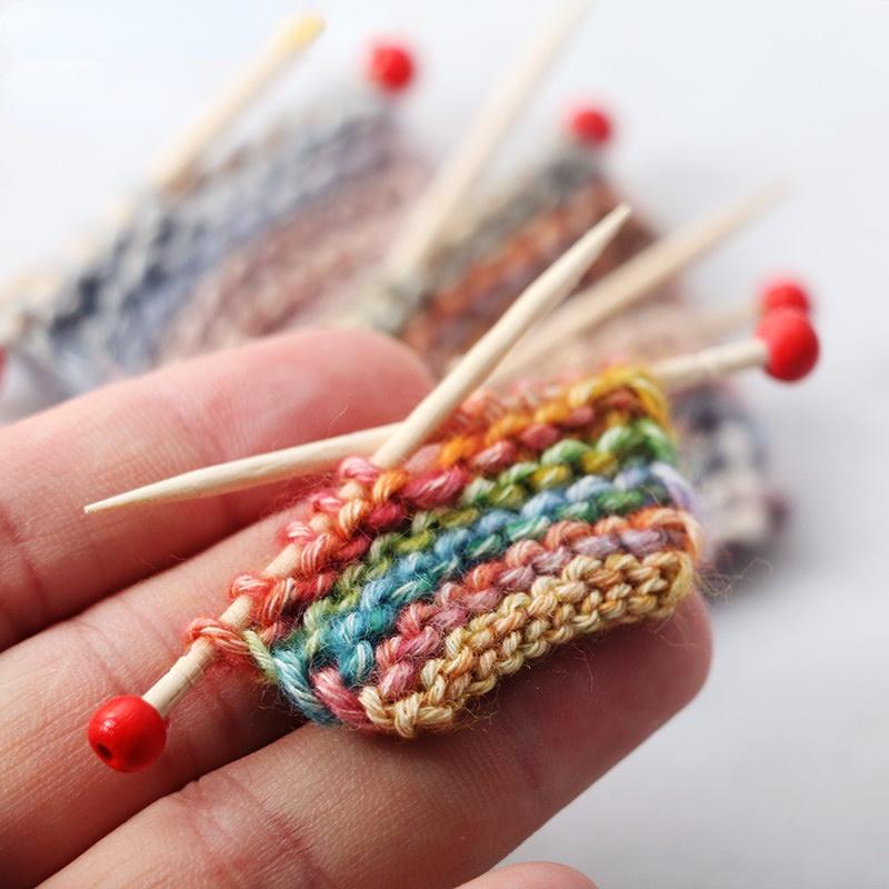 Dollhouse Doll House Woolen Sweater Pure Hand-woven Wool Creative Decorative Ornaments