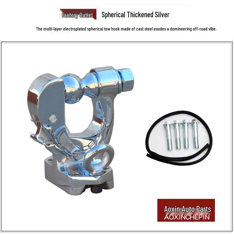 Compatible Toyota Prado Tow Hooks: Fits Prado 2700 and Prado 4000 Models.