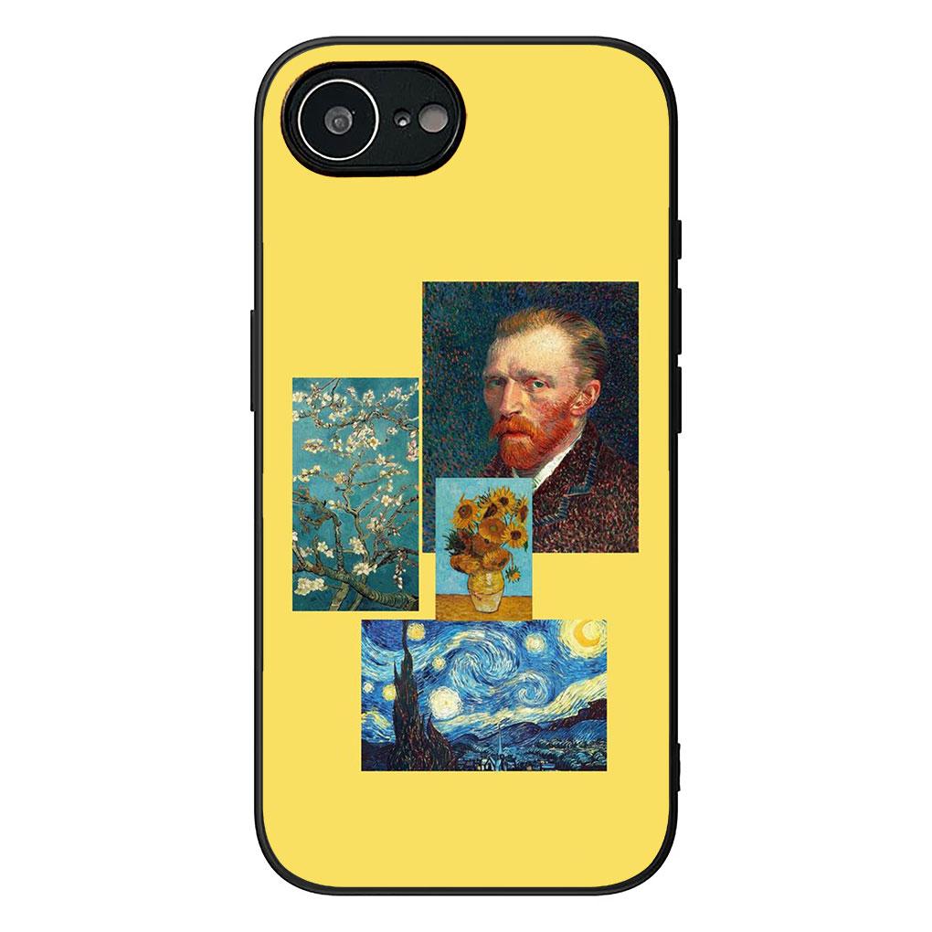 Phone Cover for Xiaomi Poco C75 C65 C71 C85 X7 X6 X5 F7 F8 Ultra F6 Pro Casing Flexible Case Starry Night Van Sunflower Gogh