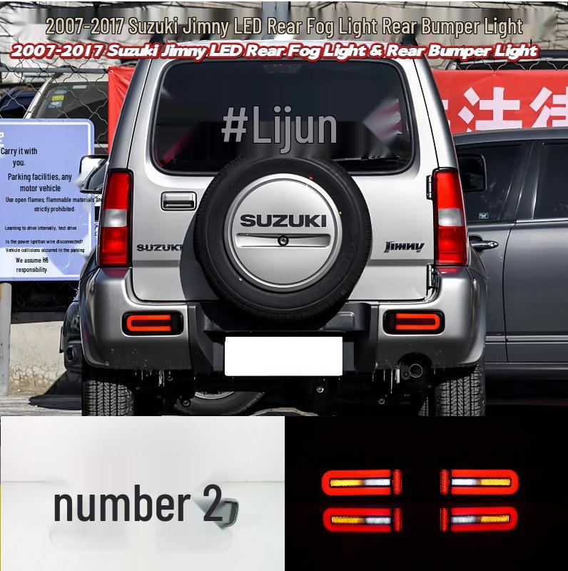 Rear Bumper Fog Light for 2007-2017 Suzuki Jimny