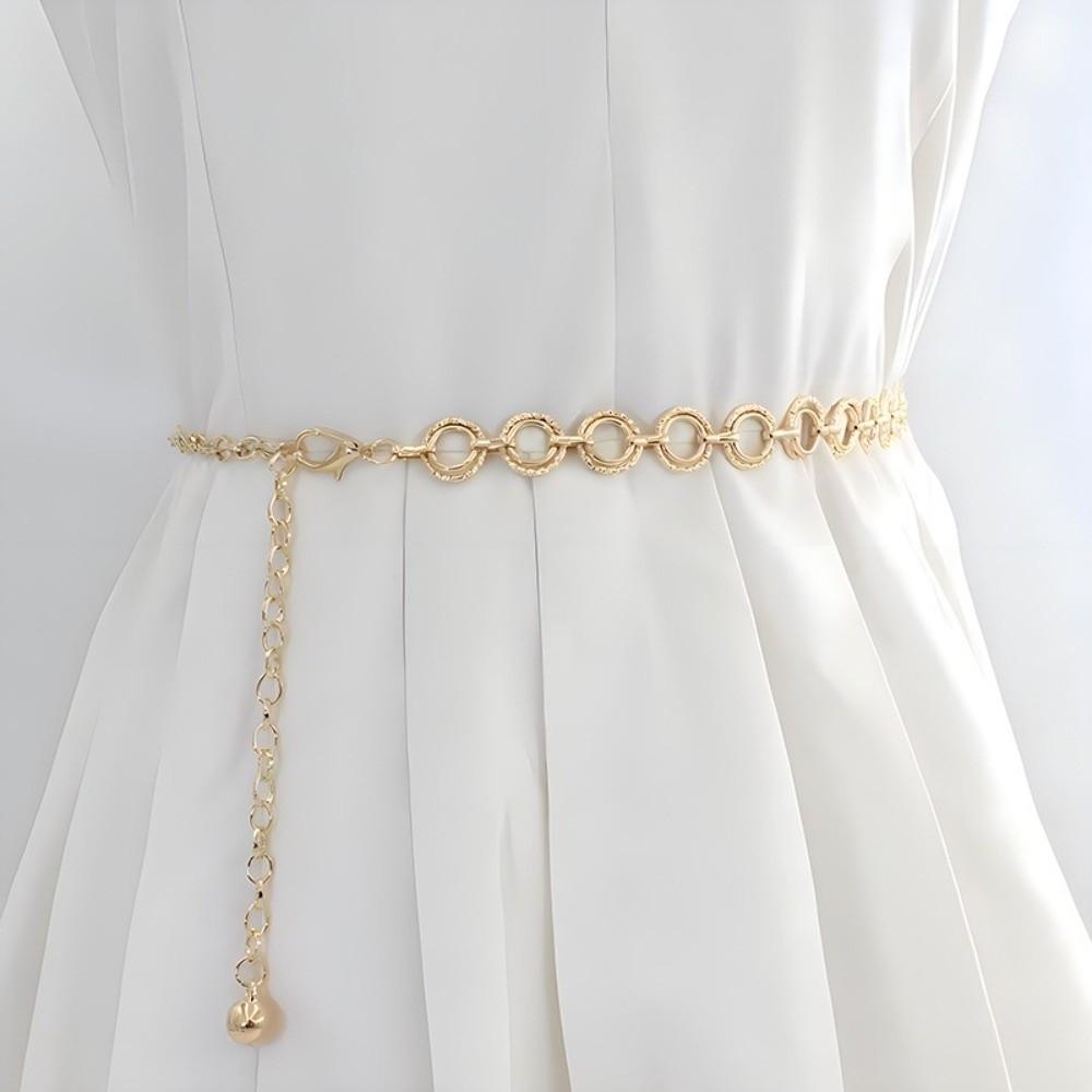 Adjustable Waist Belt Metal Women Skirt Corset Fashion Crystal Waist Chain  Waist Chain Accessories