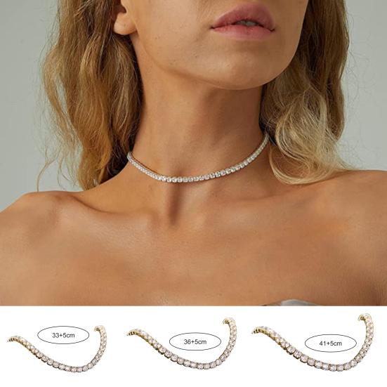 Colier Choker Bijuterii Hip Hop geometrice Colier strălucitor colorat Bijuterii Cadouri