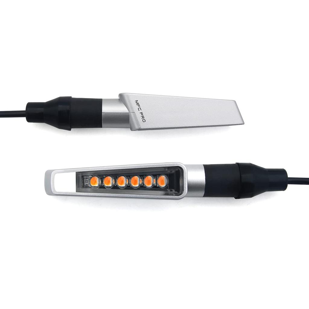 KOPPANG Motorcycle Flowing Turn Signal 6 LED Motorcycle E-Bike Vehicle