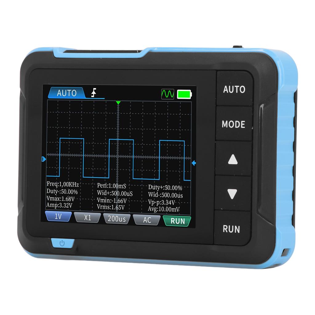 Handheld Mini Oscilloscope 2.8in TFT 1M Bandwidth 5.0MS s Sampling Rate Digital Oscillograph Meter