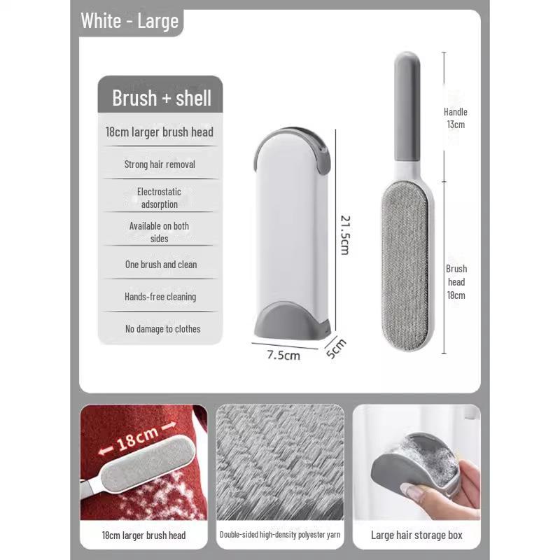 

Електростатична щітка для видалення шерсті та ворсу для домашніх тварин і кашемірового одягу Large size + box