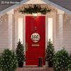 Holiday decoration pendant, decoration of home walls or doors, 2d flat wooden, Christmas decoration, gifts for friends and family