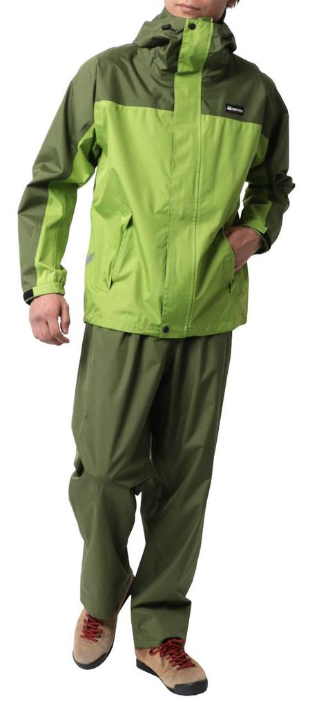 First Down Water Waterproof Rain Suit Top and Outdoor Rain Includes Storage Size M Men's Rainsuit, 10,000mm Resistance, Set, Bottoms, Raincoat, Gear,