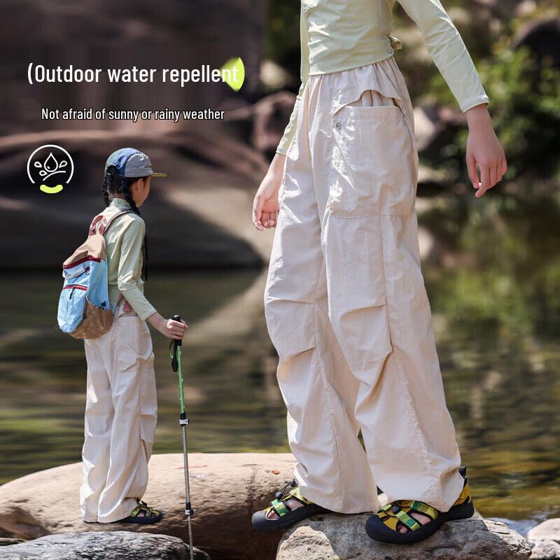 Moonkids Girls  Lightweight Quick-Dry Hiking Pants 140
