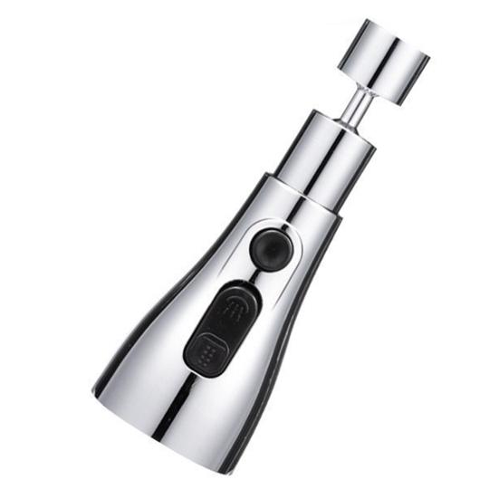 Kitchen Faucet Extender 360 Degrees Rotatable 3 Modes Adjustable Sprayer Attachment Universal Faucet Aerator