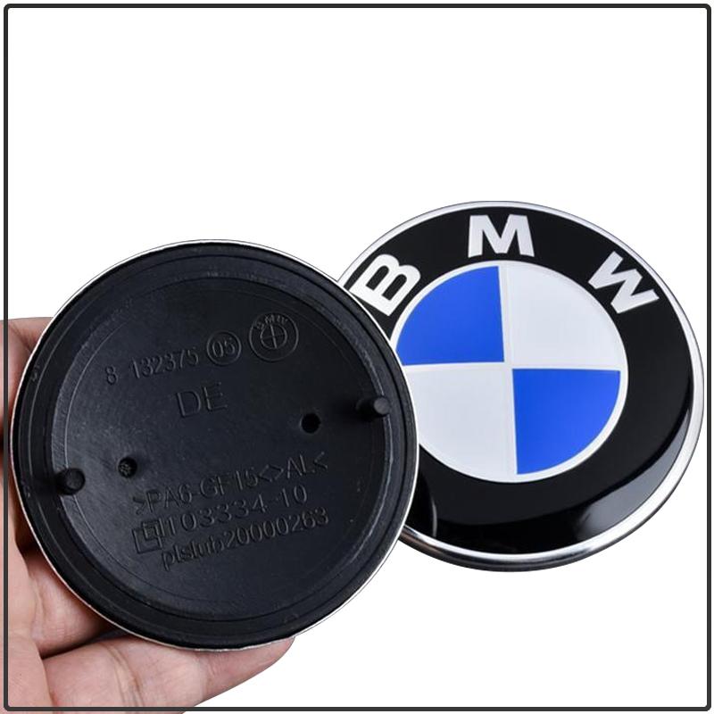 74/82mm BMW Logo Car Hood Trunk Emblem Badge Auto Exterior Accessories For E60 F30 F10 G20 G32 X1 X3 X5 X6