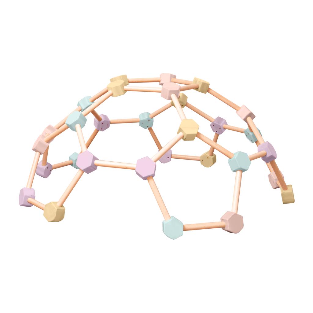 Wooden Climbing Dome For Home Kids Climbing Frames
