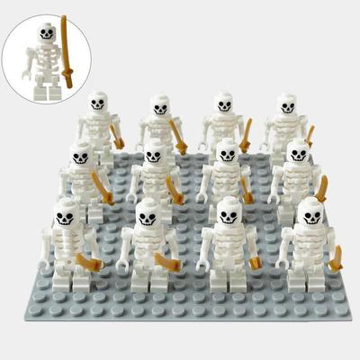Skeleton Puppet Army Skeleton Soldier Building Block Puppet Skeleton Corps With Weapons Phalanx Building Block