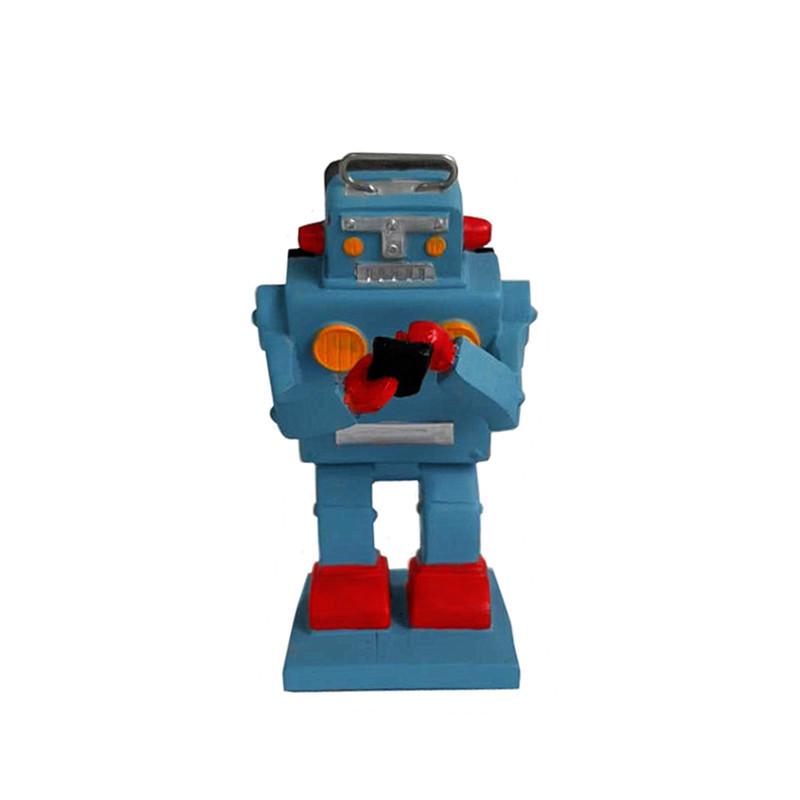Punk Robot Phone & Tablet Holder - Desktop Stand & Decor Robot синий