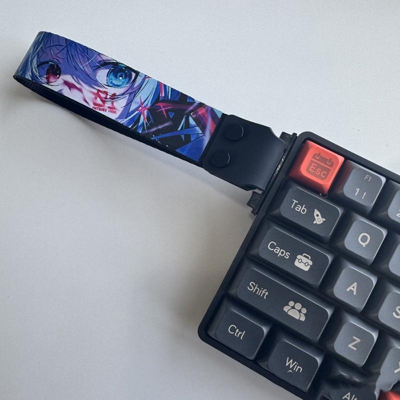 Cartoon Anime Keyboard Straps Keyboard Ribbon Customization Magnetic Axis Keyboard Strap Wooting Atk68 Drunkdeer Looting Decor