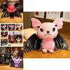 Plush Bat Toy Vivid Appearance And Quality Workmanship Ideal For Hugging Lying And Leaning Halloween And Bedroom Decor