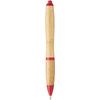 Bamboo pen "Nash" (blue ink) Natural