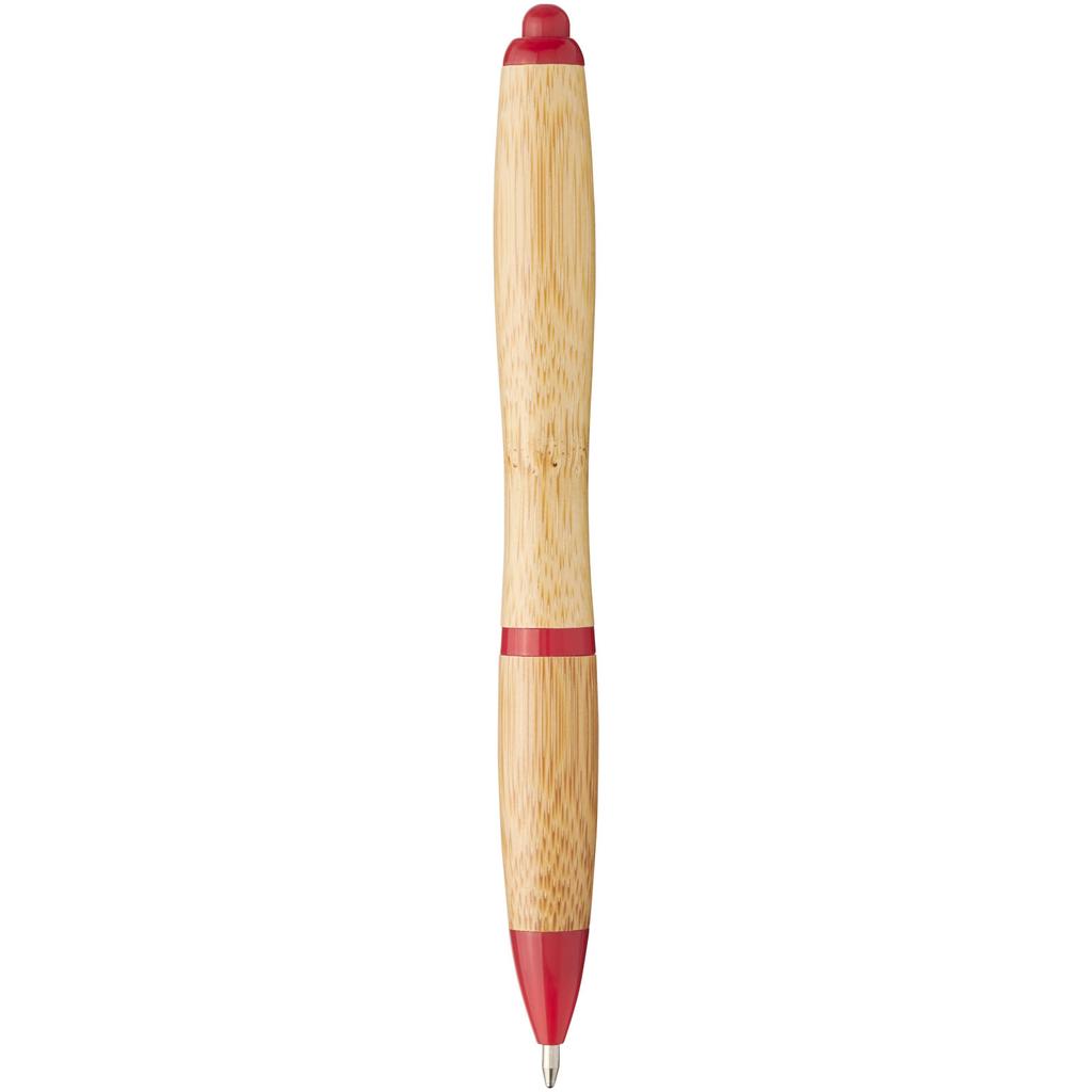 Bamboo pen "Nash" (blue ink) Natural