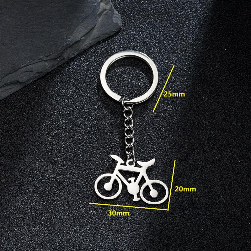 Simple Volleyball Souvenirs Keychain Metal Ball Shaped Pendants Keyrings for Men Women Car Key Ring Sports Fans Gift
