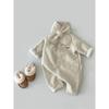 Baby Autumn and Winter Clothing 2026 New Style Children's Clothing Korean Style Plush Jumpsuit Infant Autumn and Winter Jumpsuit