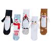 New Christmas Socks Hand Socks Socks Amazon Cross Border Socks Personalized Medium Cotton Socks